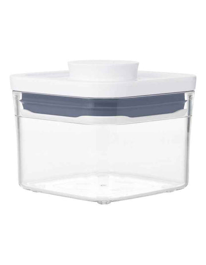 POP Small Square Mini Container 400ml in White