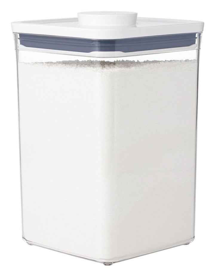 POP Big Square Medium Container 4.2L in White