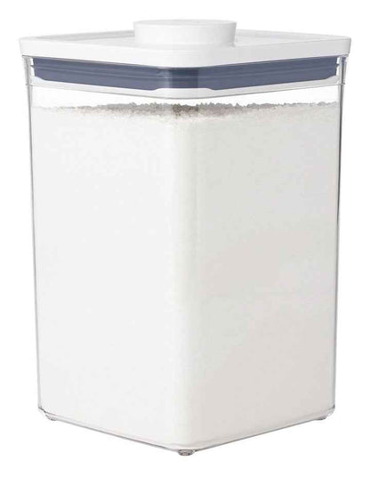 POP Big Square Medium Container 4.2L in White