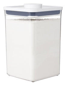 POP Big Square Medium Container 4.2L in White