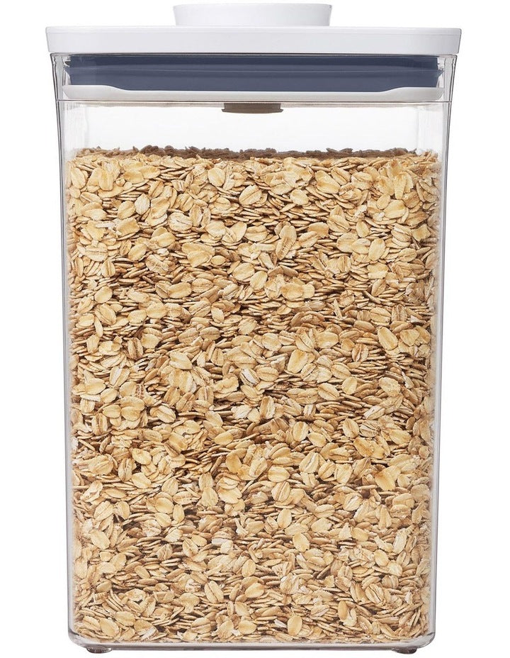 POP Big Square Medium Container 4.2L in White