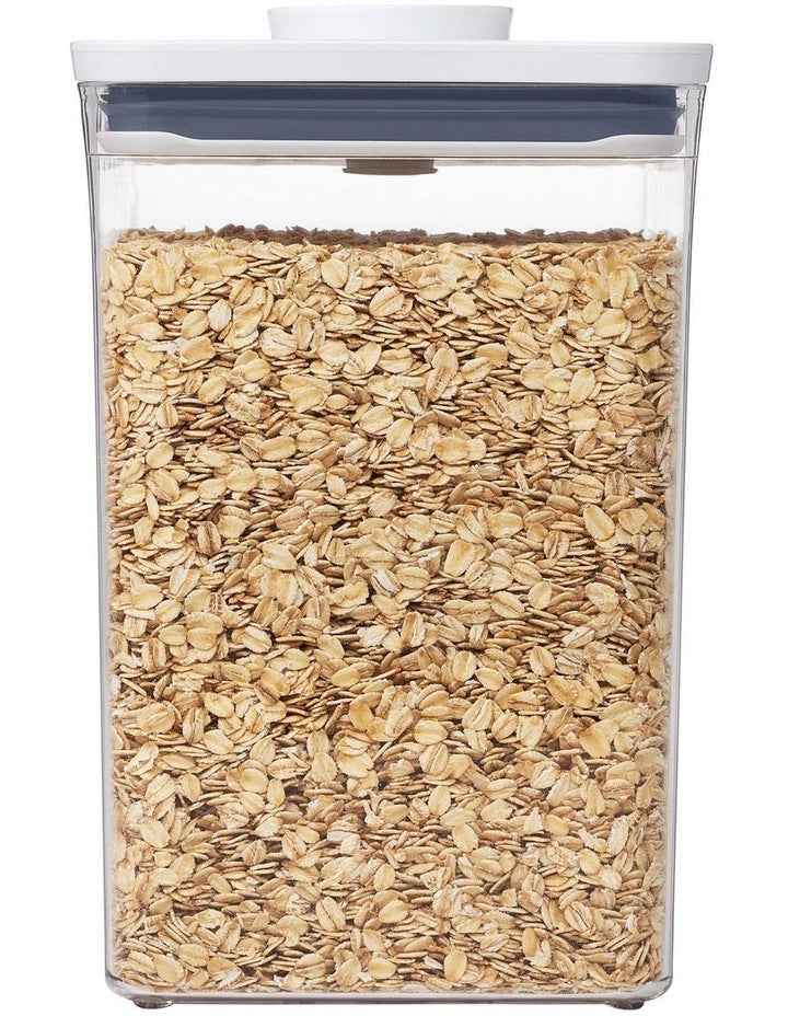 POP Big Square Medium Container 4.2L in White