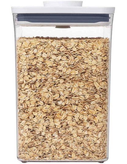 POP Big Square Medium Container 4.2L in White