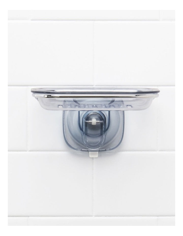 Strong Hold Suction Soap Dish in Clear