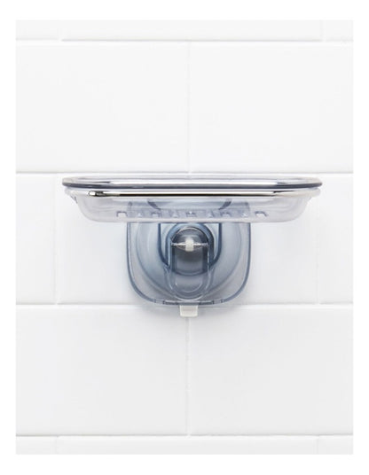 Strong Hold Suction Soap Dish in Clear