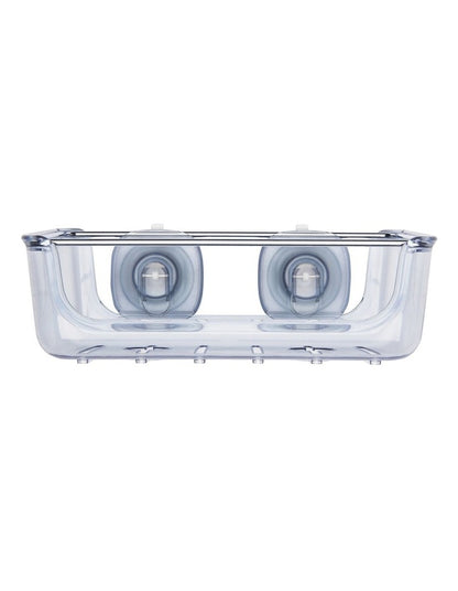 Strong Hold Suction Basket in Clear