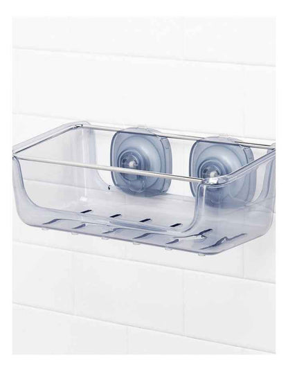 Strong Hold Suction Basket in Clear