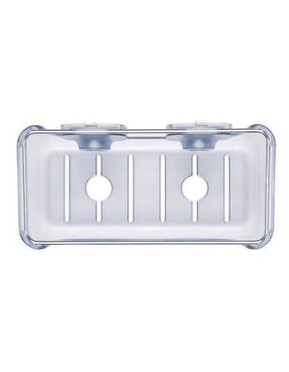 Strong Hold Suction Basket in Clear