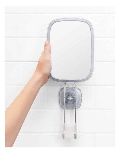 Strong Hold Suction Fogless Mirror in Clear