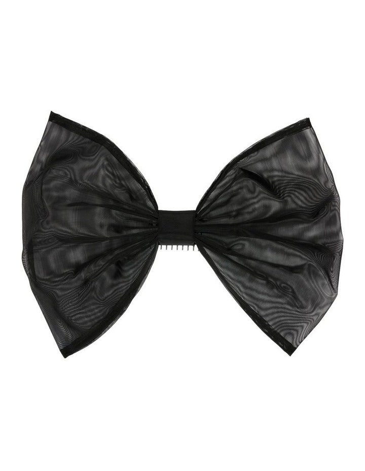 Kinsleigh Bow Hair Accessory in Black