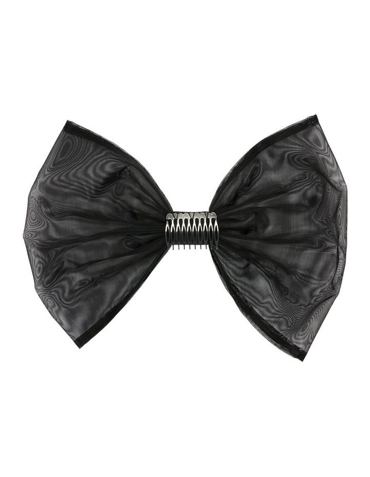 Kinsleigh Bow Hair Accessory in Black