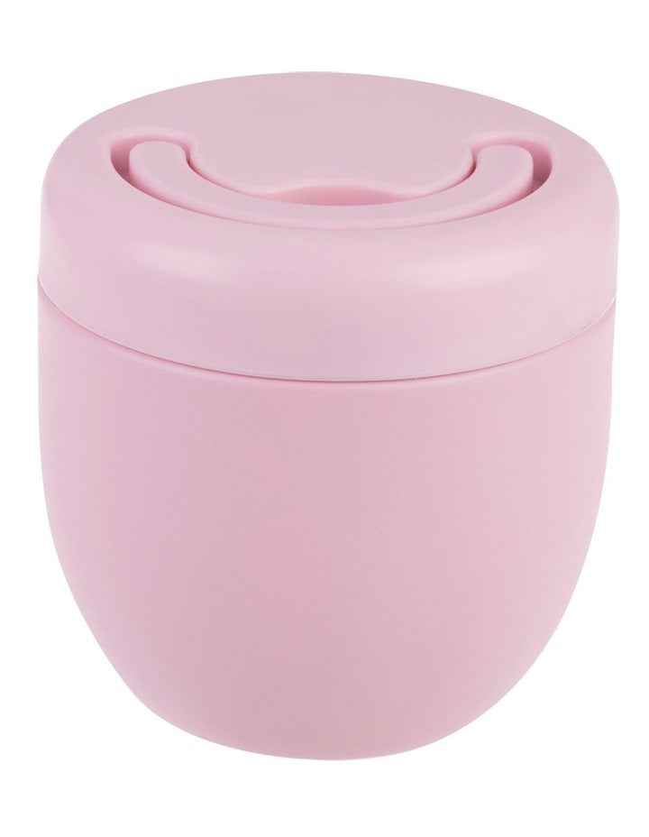 Stainless Steel Double Wall Insulated Food Pod 470ml in Carnation