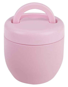 Stainless Steel Double Wall Insulated Food Pod 470ml in Carnation