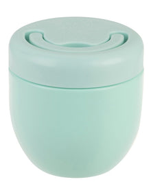 Stainless Steel Double Wall Insulated Food Pod 470ml in Mint