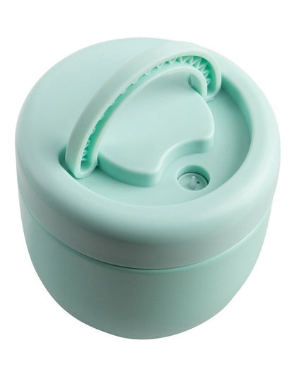Stainless Steel Double Wall Insulated Food Pod 470ml in Mint