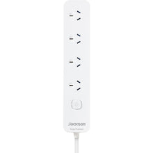Jackson 3 Metre Lead Surge Protected Board w/ 4 x Power Socket Outlets