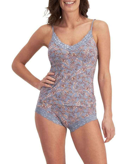 Parisienne Cotton Cami in Blue
