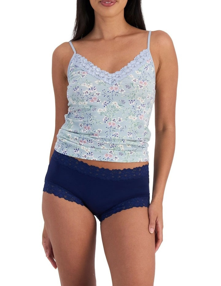 Parisienne Cotton Cami in Print