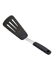 Silicone Flexible Omelet Turner in Black