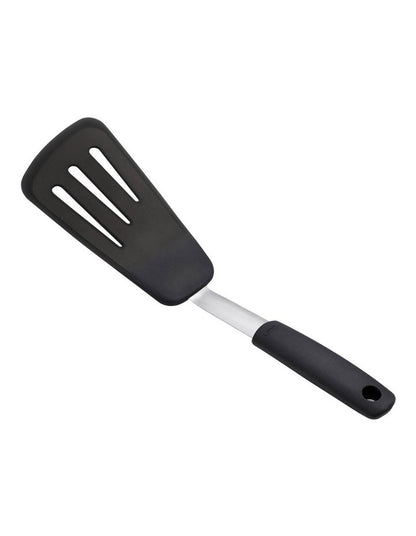 Silicone Flexible Omelet Turner in Black