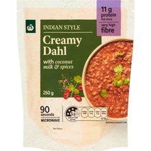 Woolworths Indian Style Creamy Dahl 250g