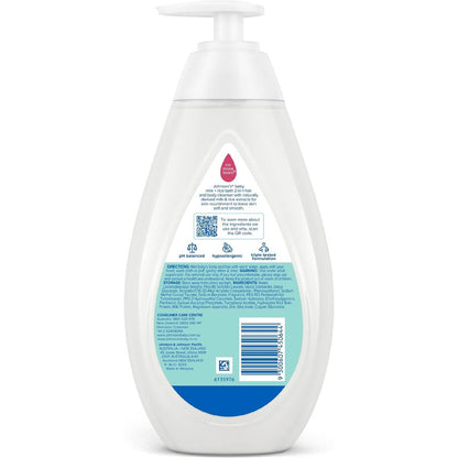 Johnson's Milk + Rice Tear Free Gentle Nourish Moisturising Baby Bath 500ml