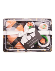 Sushi Socks 3 Packs Gift Pack in Multi