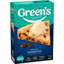 Green's Deluxe Choc Chip Cookie Pie Mix 400g