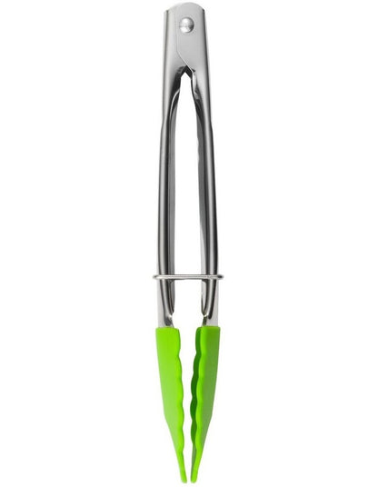 Grabbers Silicone Mini Tongs 18cm in Lime