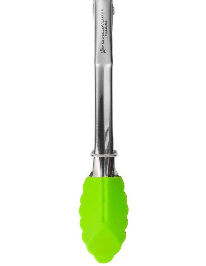 Grabbers Silicone Mini Tongs 18cm in Lime