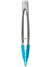 Grabbers Silicone Mini Tongs 18cm in Sky