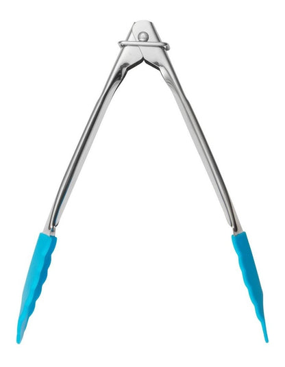 Grabbers Silicone Mini Tongs 18cm in Sky
