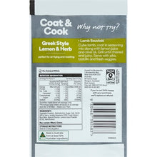 Woolworths Coat & Cook Seasoning Mix Greek Style Lemon & Herb 25g