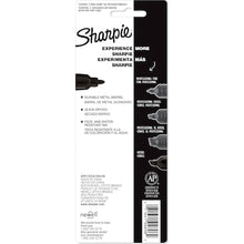 Sharpie Metal Permanent Marker Pens Bullet Tip Black 2 pack