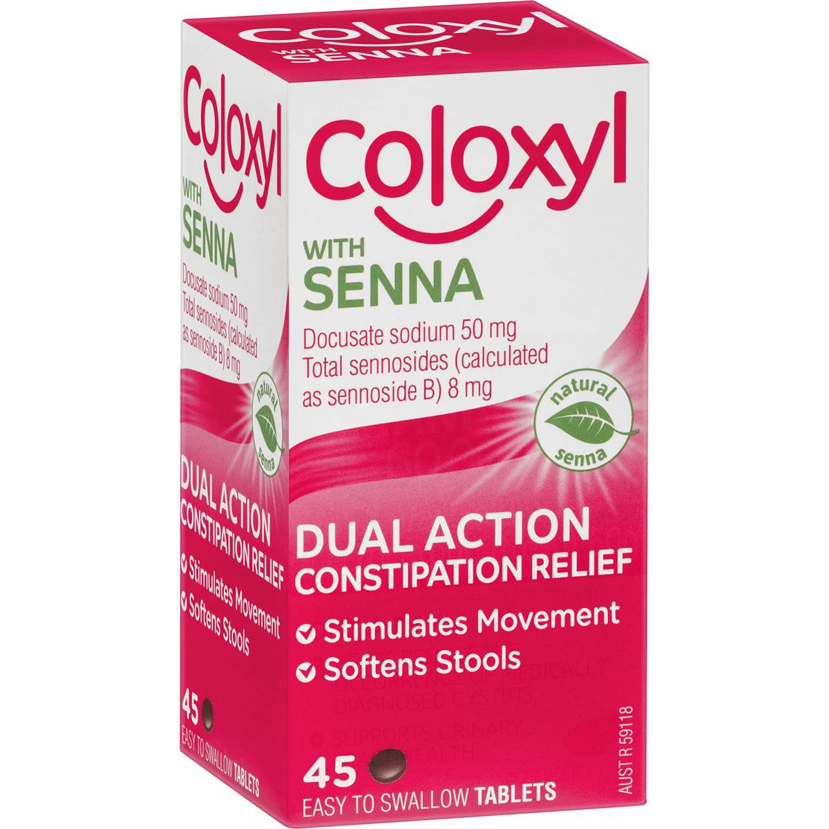 Coloxyl & Senna Tablets 45 Pack