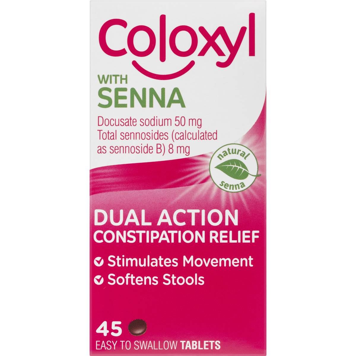 Coloxyl & Senna Tablets 45 Pack