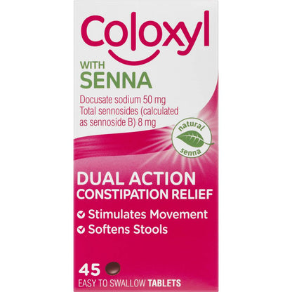 Coloxyl & Senna Tablets 45 Pack