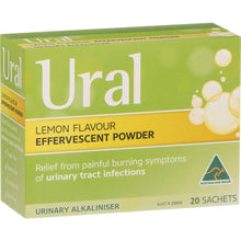Ural Sachets Effervescent Powder 4g x20 Pack