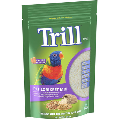 Trill Pet Lorikeet Mix 500g