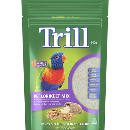 Trill Pet Lorikeet Mix 500g