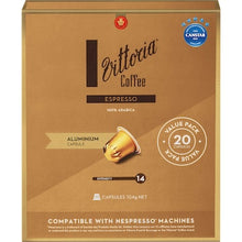 Vittoria Espresso Nespresso Compatible Coffee Capsules 20 pack