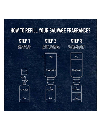Sauvage Eau de Parfum Refill 300ml