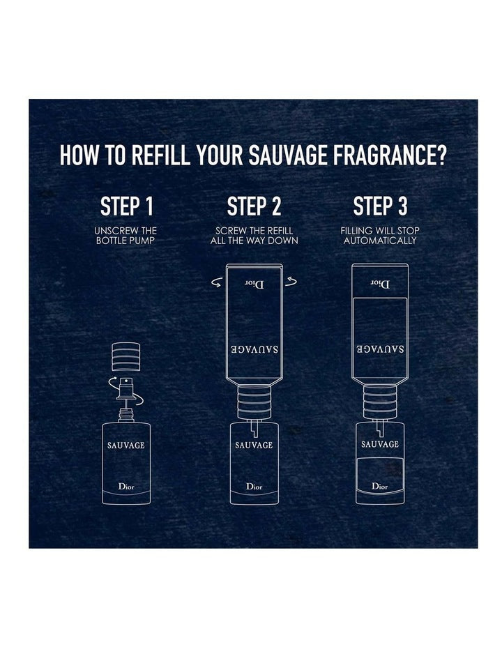 Sauvage Parfum Refill 300ml