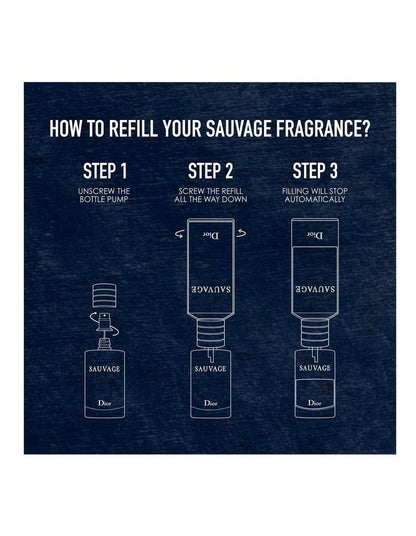 Sauvage Parfum Refill 300ml