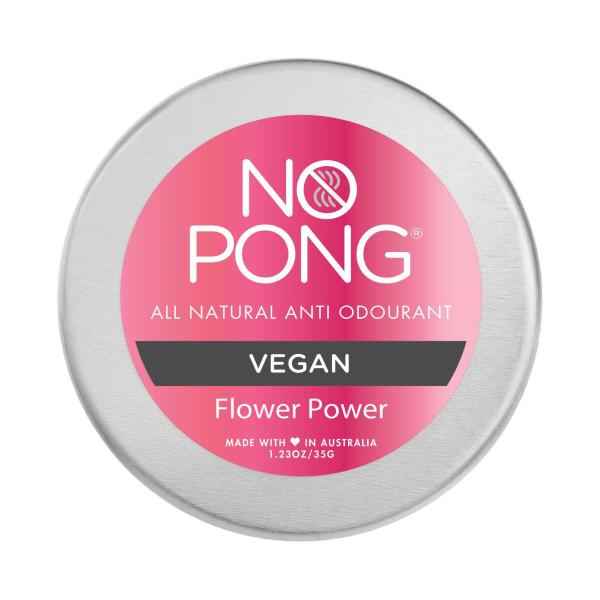 NO PONG FLOWER POWER NATURAL DEODORANT CREAM 35G