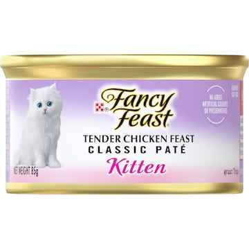 Fancy Feast Kitten Classic Pate Tender Chicken Wet Cat Food 85g