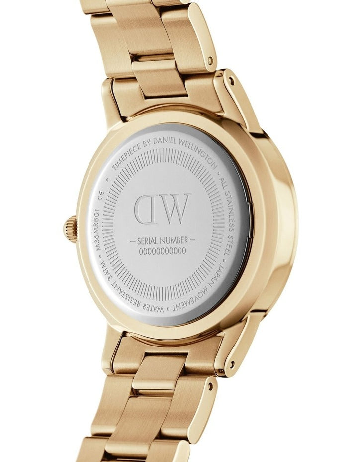 Iconic Link 28Mm Dial Stainless Steel Watch In Gold