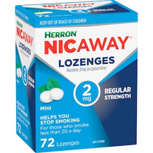 Herron Nicaway Stop Smoking Peppermint Lozenges 2Mg 72 pack