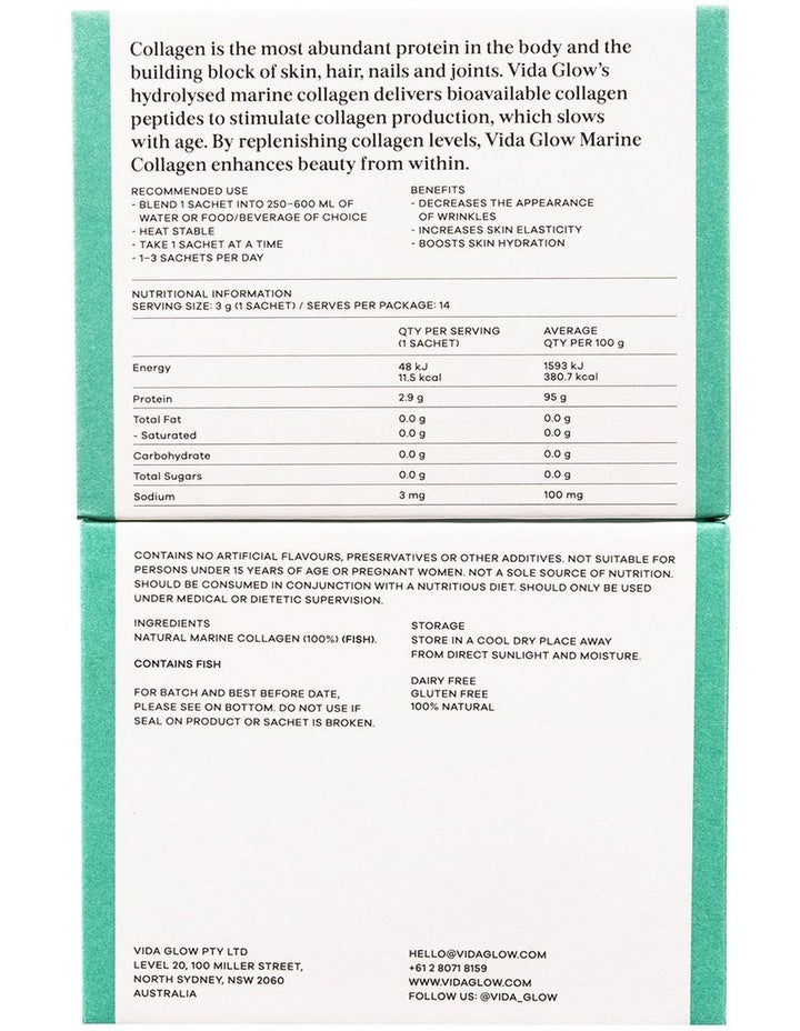 NATURAL MARINE COLLAGEN TRIAL PACK14 SERVES