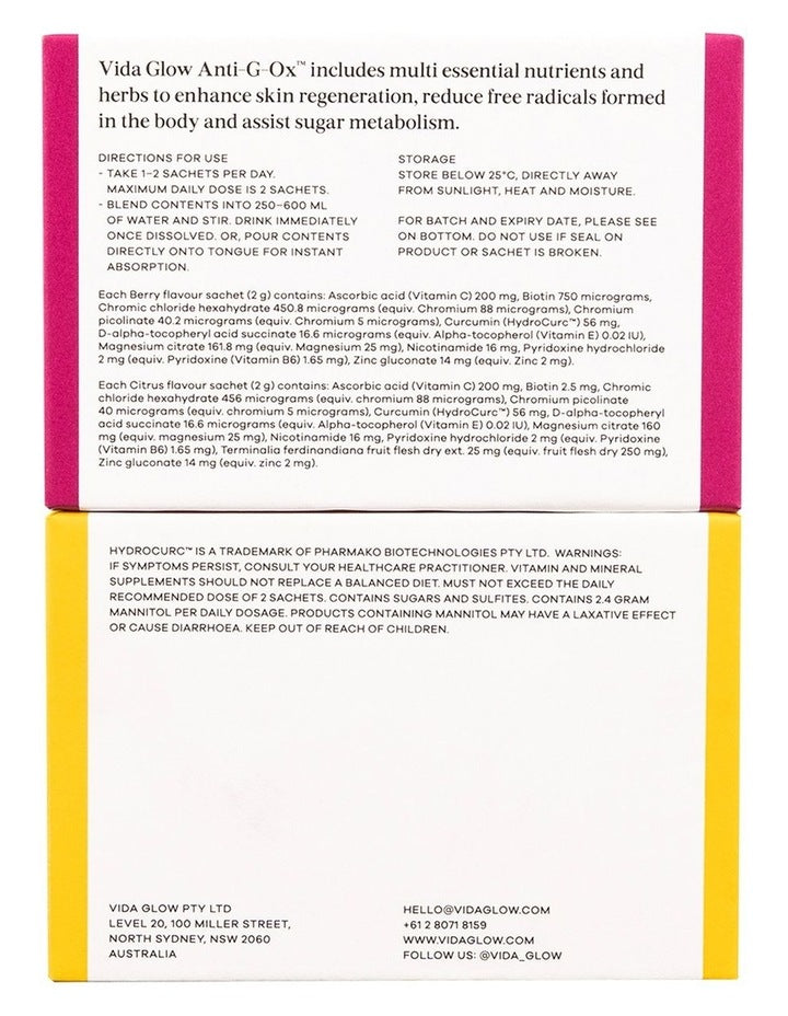 ANTI-G-OX MIXED TRIAL PACK 14 SERVES